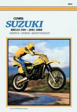 Suzuki RM125-500 Single Shock 1981-1988 Repair Manual