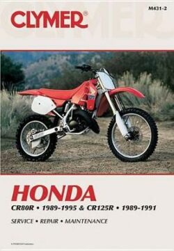 Honda CR80R 1989-1995 & CR125R 1989-1991 Repair Manual