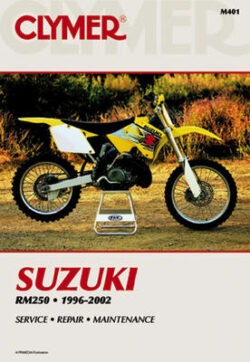 Suzuki RM250 Motorcycle (1996-2002) Service Repair Manual