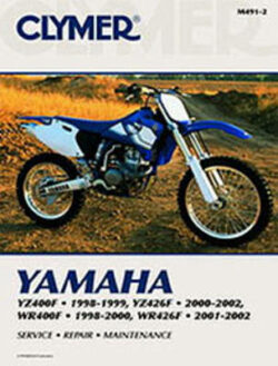 Yamaha YZ400F/YZ426F/WR400F/WR426F 1998-2002 Repair Manual