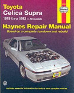 Toyota Celica Supra 1979-1992 Repair Manual