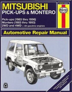 Mitsubishi Montero Pick-up Petrol 1983-1996 Repair Manual