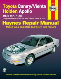 Toyota Camry SDV10, VDV10/Toyota Apollo JM, JP 1993-1996 Repair Manual