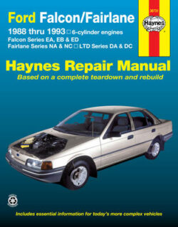 Ford Falcon/Fairlane Australian Automotive Repair Manual: 1988 to 1993