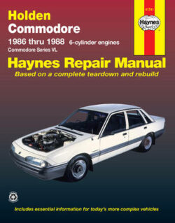 Holden Commodore VL 1986-1988 Repair Manual