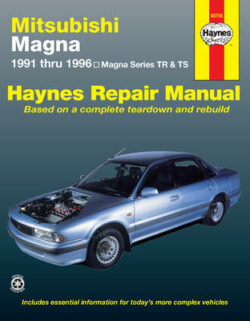 Mitsubishi Magna TR, TS 1991-1996 Repair Manual