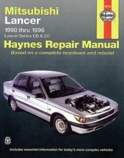 Mitsubishi Lancer CB, CC 1990-1996 Repair Manual