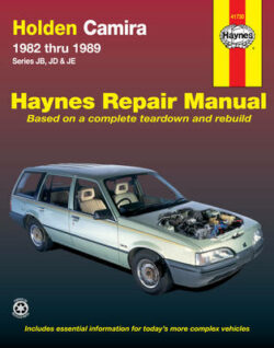 Holden Camira JB, JD, JE 1982-1989 Repair Manual