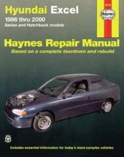 Hyundai Excel 1986-2000 Repair Manual