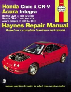 Honda Civic 1996-2000, CR-V 1997-2001, Acura Integra 1994-2000 Repair Manual