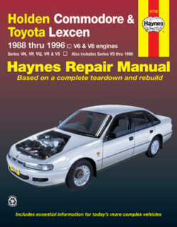 Holden Commodore 1988-1996, Ute 1990-2000/Toyota Lexcen 1989-1997 Repair Manual