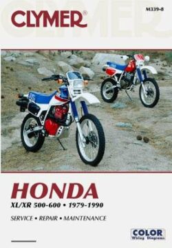 Honda XL/XR 500-600 1979-1990 Repair Manual