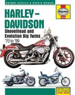 Harley-Davidson Shovelhead & Evolution Big Twins (70-99) Haynes Repair Manual