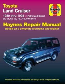 Toyota Land Cruiser FJ, FZJ, HJ, HZJ, HDJ 1980-1998 Repair Manual
