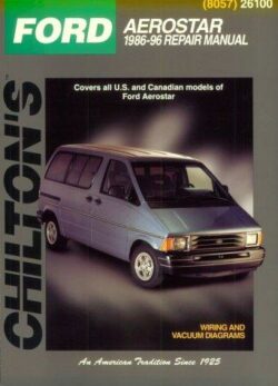 Ford Aerostar 1986-96 Repair Manual