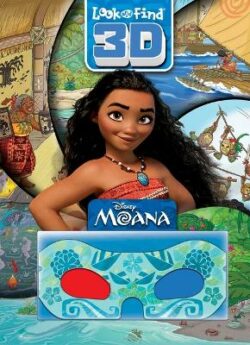 Disney Moana Look And Find 3D