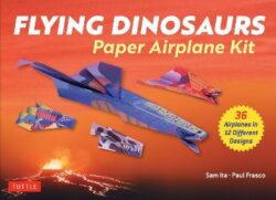 Flying Dinosaurs Paper Airplane Kit