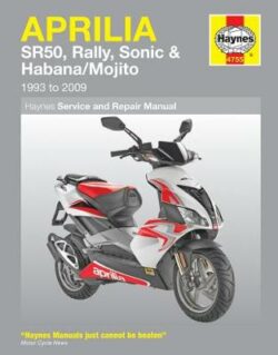 Aprilia SR50 Scooters 1993-2009 Repair Manual