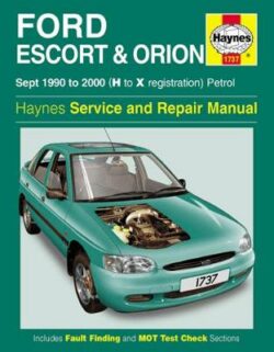 Ford Escort & Orion Petrol (Sept 90 - 00) H To X