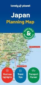 Lonely Planet Japan Planning Map