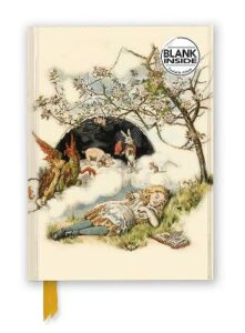 British Library Alice Asleep Foiled Blank Notebook