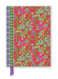 Catalina Estrada Chinoiserie Floral Foiled Lined Notebook