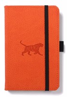 Dingbats* Wildlife A5+ Orange Tiger Notebook - Dotted