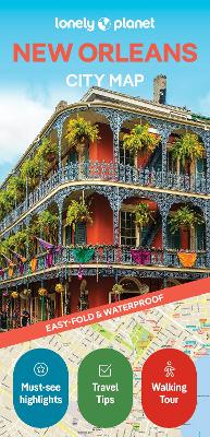 Lonely Planet New Orleans City Map