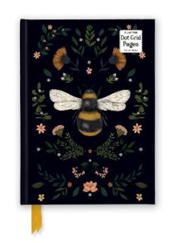 Jade Mosinski: Bee (Foiled Dot Grid Journal)