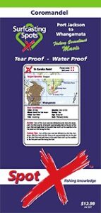 Spot X Coromandel Surfcasting Map