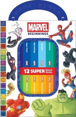 Marvel Beginnings: 12 Super Board Books