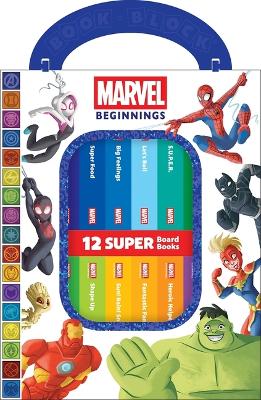 Marvel Beginnings: 12 Super Board Books