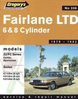 Zj-Fairlane, FC-Ltd 6 and 8 Cylinder 1979-1982