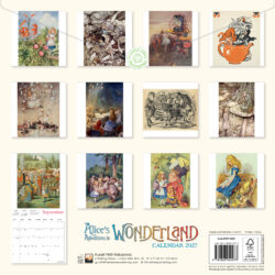 Alices Adventures In Wonderland Wall Calendar 2027