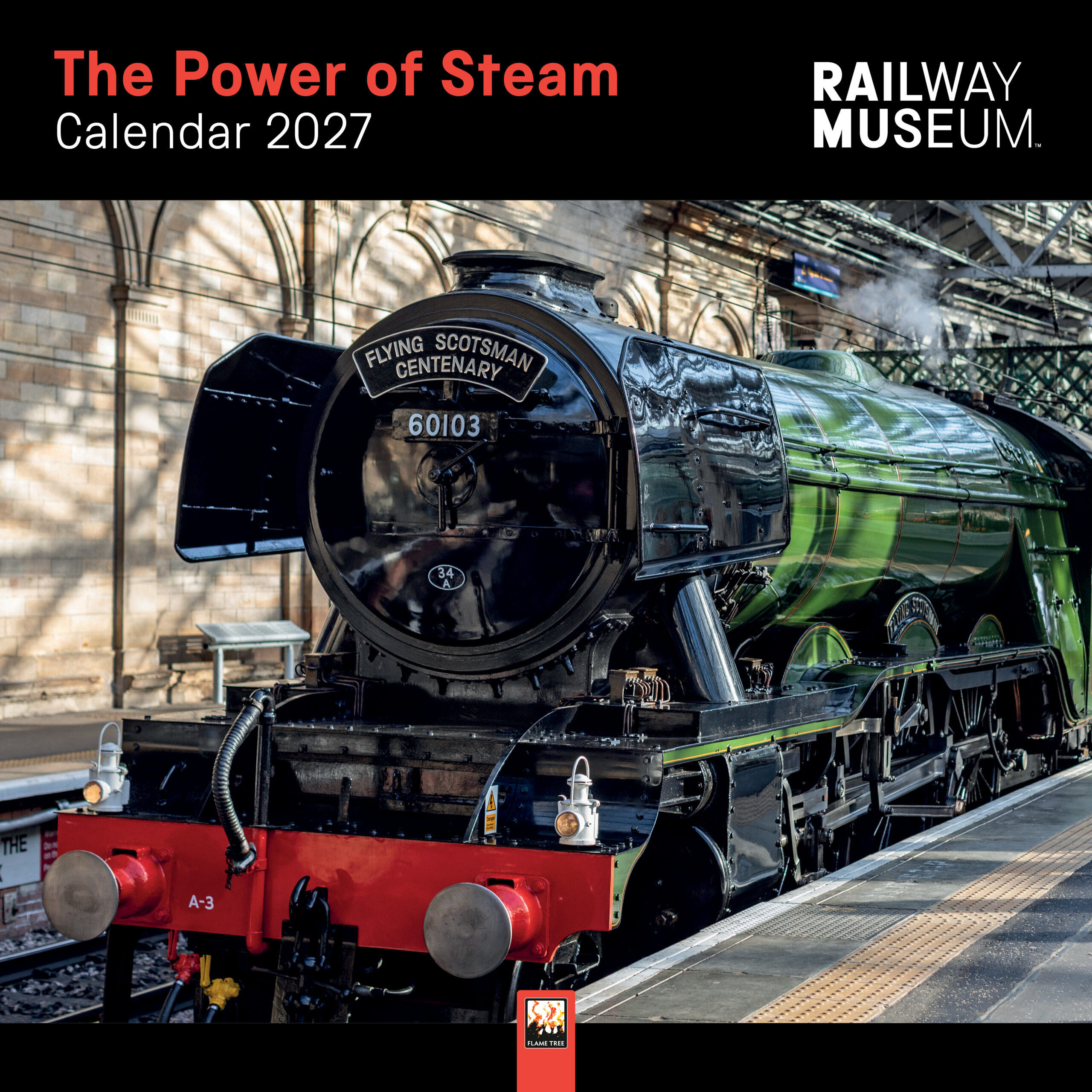 National Railway Museum: The Power of Steam Wall Calendar 2027 (Art Calendar)