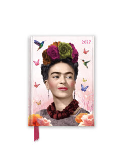 Frida Kahlo: Life of an Icon 2027 Luxury Pocket Diary Planner - Week to View