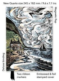 Angela Harding Curlew Cry Foiled Quarto Lined Notebook