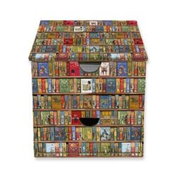 Bodleian Libraries: High Jinks Bookshelves Flame Tree Memo Box with Drawer