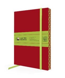 Ruby Red Artisan Lined Notebook