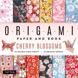 Cherry Blossoms Origami Paper And Book