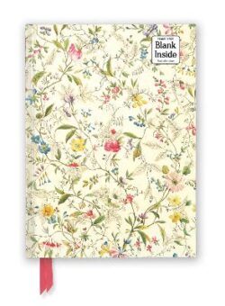 William Kilburn Wild Flowers Foiled Blank Notebook
