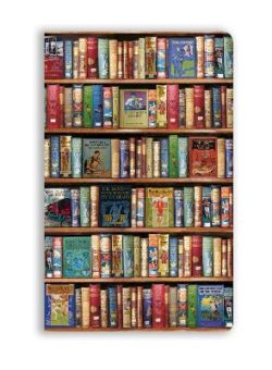 Bodleian Libraries Hobbies & Pastimes Vintage Bookshelves Soft Touch Lined Notebook