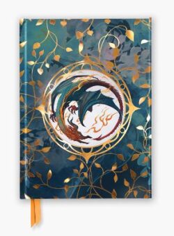 Of Love & Dragons Foiled Lined Notebook