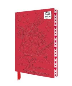 Alices Adventures In Wonderland White Rabbit Artisan Blank Notebook