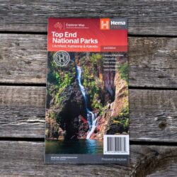 Top End National Parks Map: Litchfield, Katherine & Kakadu