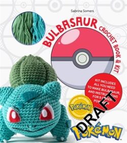 PokeMon Crochet Bulbasaur Book & Kit