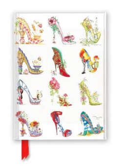 Sally King Design Art Of The Shoe Lined Foiled Notebook