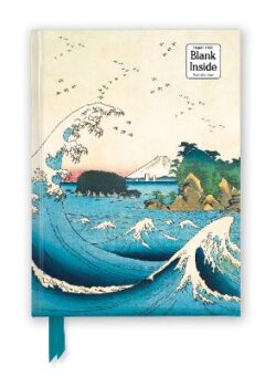 Hiroshige II Seven Mile Beach In Sahami Folied Blank Notebook