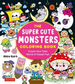 Super Cute Monsters Coloring Book