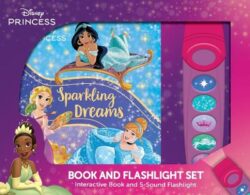 Disney Princess: Sparkling Dreams Book and 5-Sound Flashlight Set